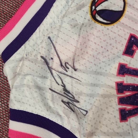 Harlem Wizards - Whiz Kid #1 - Signed Jersey - Size Kids Youth Medium - Picture 8 of 9